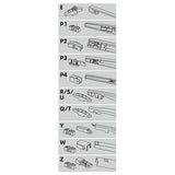 One Fit Flat, spazzola tergicristallo posteriore tipo flat 45 cm (18) 1 pz 19279