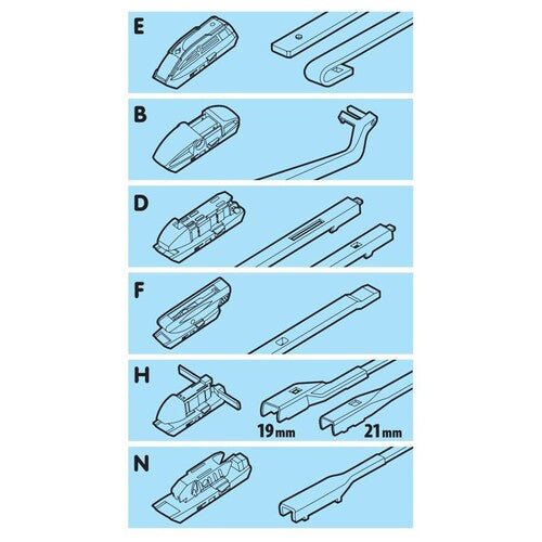Skylon Windshield Wiper Blade - 33cm (13") - 1pc