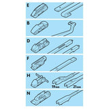 Skylon Windshield Wiper Blade - 33cm (13") - 1pc