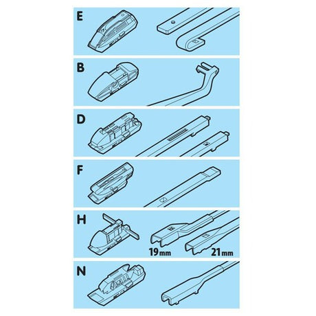 Skylon Windshield Wiper Blade - 35cm (14") - 1 pc