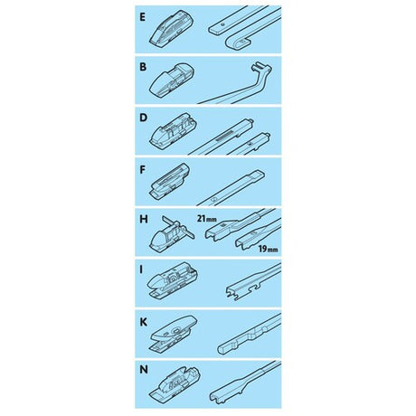 Skylon Windshield Wiper Blade - 43cm (17") - 1 pc