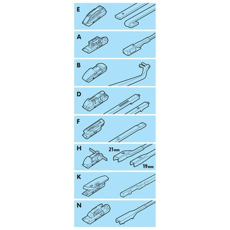 Skylon Windshield Wiper Blade - 48cm (19") - 1 pc