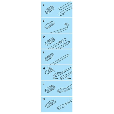 Skylon Windshield Wiper Blade - 51cm (20") - 1pc