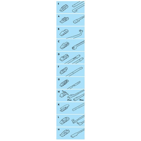 Skylon Windshield Wiper Blade - 55cm (22") - 1pc