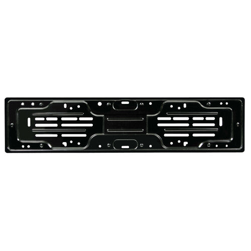 Rear Steel License Plate Lamp - Black