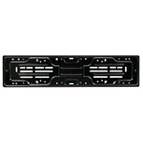 Rear Steel License Plate Lamp - Black