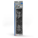 Rear Steel License Plate Lamp - Black