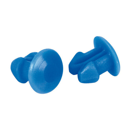 Lampa Set of 100 License Plate Buttons - Blue