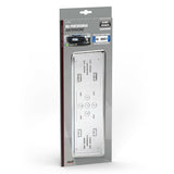 ABS-Kennzeichenleuchte vorne – Chrom