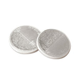 Lampa Euro-Norm, catarifrangenti rotondi -  65 mm - Bianco