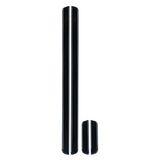 Lampa Profile, set 4 salvaporta in resina epossidica - Nero 20639