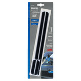 Lampa Profile, set 4 salvaporta in resina epossidica - Nero