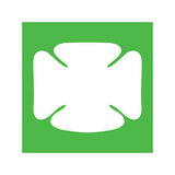 Lampa Anti-Kratz-Folien für Griffmulden, 4er-Set – 10 x 8 cm