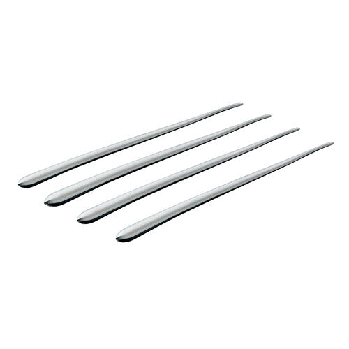 Pilot Mirror-Trims 4, decorazioni adesive cromate, 4 pz - 170 mm