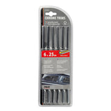 Pilot Klebeleisten, 6 Stück – 250 mm – Chrom