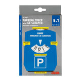 Lampa 2 in 1, raschiaghiaccio a tre lati con disco orario - 120x155 mm 20905