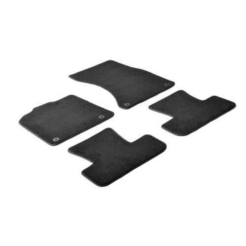 Juego de alfombrillas de moqueta a medida - Negro - Audi Q5 (11/08>02/17) 23012