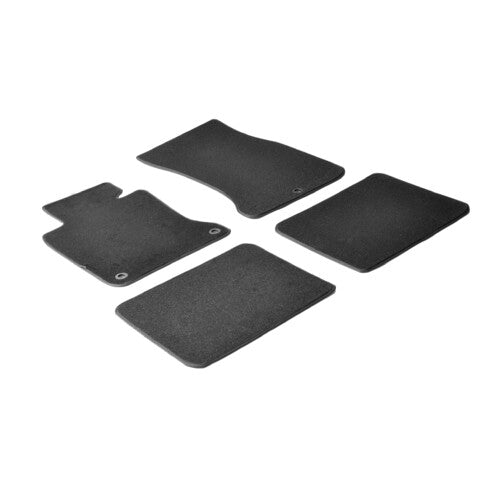 Custom-made carpet mats set in black for BMW 7 Series (E65) (E66) (11/01&gt;09/08)