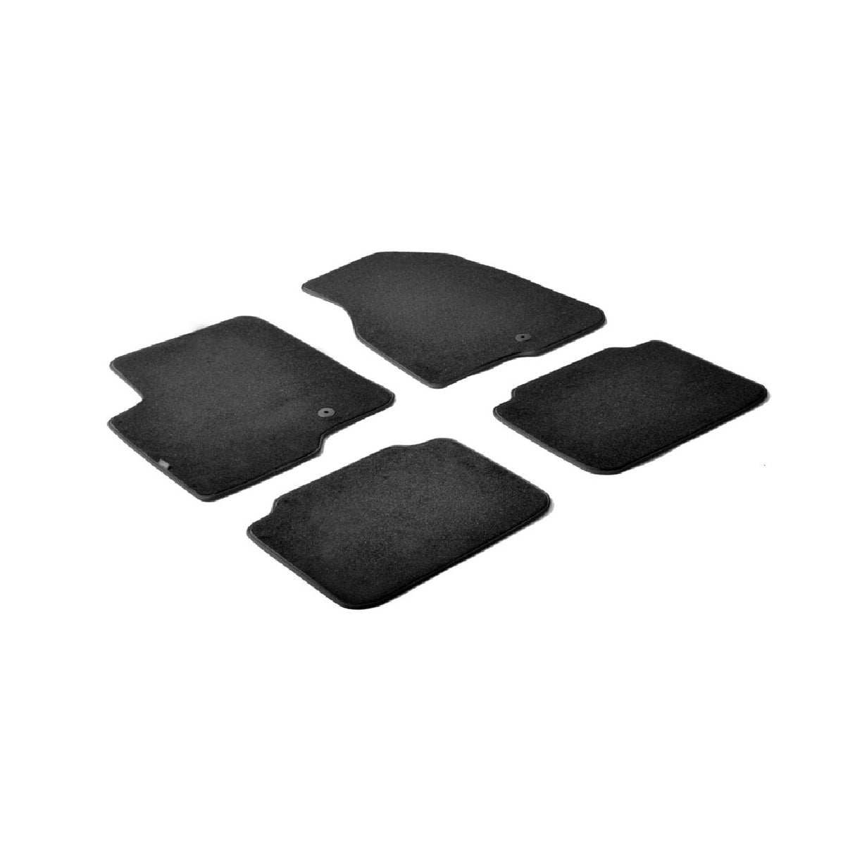 Black Carpet Mats Chevrolet Captiva 07/06&gt;09/15 Opel Antara 11/06&gt;05/17