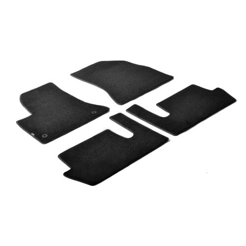 Alfombrillas negras para Citroën C4 Grand Picasso 10/06>09/13 Picasso 03/07>05/13 23041