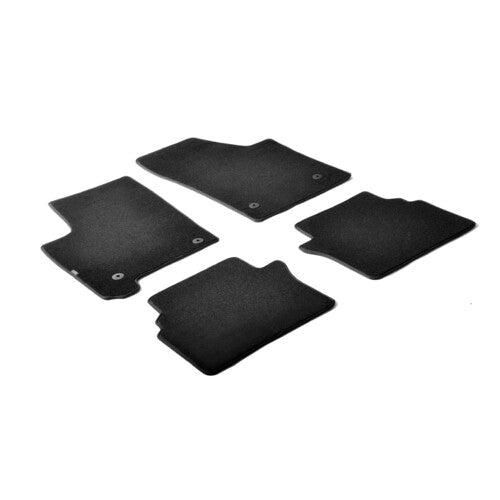 Juego de alfombrillas de moqueta a medida - Negro - Opel Meriva (04/03>04/10) 23124