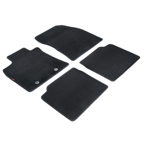 Alfombrillas negras para Toyota Avensis 4p 01/16>03/19 Avensis Wagon 01/16>03/19 23247