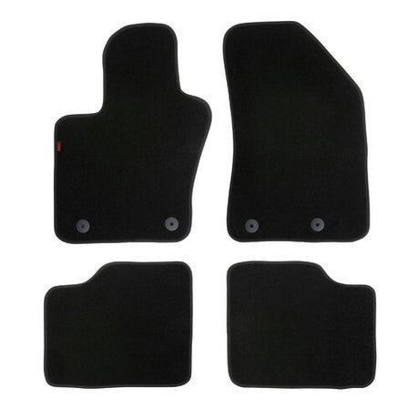 Custom Carpet Mat Set - Black - Jeep Compass (07/17&gt;)