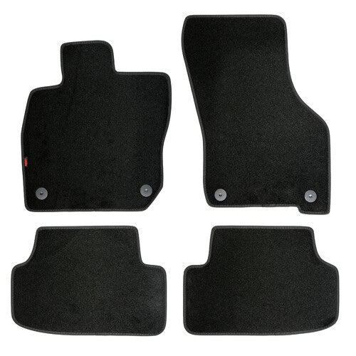 Juego de alfombrillas de moqueta a medida - compatible con Audi A3 Sportback (05/20>02/24) - Audi A3 Allstreet (03/24>) - Audi A3 Sportback (03/24>) 23335