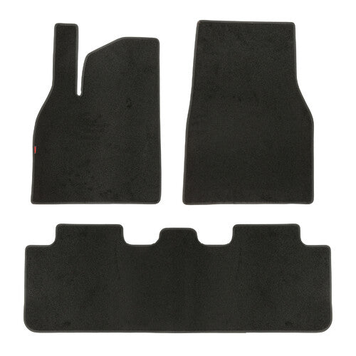 Lampa Set tappeti su misura in moquette - compatibile per Tesla Model Y (01/25>) 23381
