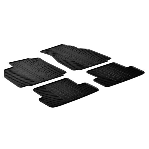 Tappetini gomma Renault Megane II 3p 10/02>10/08 Megane II 4p 10/03>10/08 24302