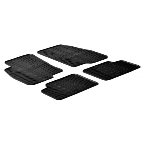 Tappetini gomma Fiat Grande Punto 3p 09/05>04/12 Grande Punto 5p 09/05>04/12 24340