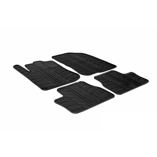 Juego de alfombrillas de goma personalizadas para Peugeot 2008 (13/06>19/11) 24358