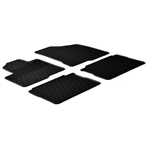 Juego de alfombrillas de goma personalizadas para Hyundai Santa Fe (03/06>09/12) 24361