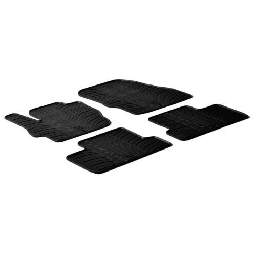 Juego de alfombrillas de goma para faros delanteros Mazda 3 4p (11/10>09/13) Mazda 3 5p (04/09>12/13) 24364