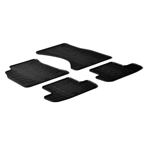 Tappetini gomma Audi A4 4p 11/07>10/15 Allroad 04/09>05/16 A4 Avant 05/08>10/15 24370