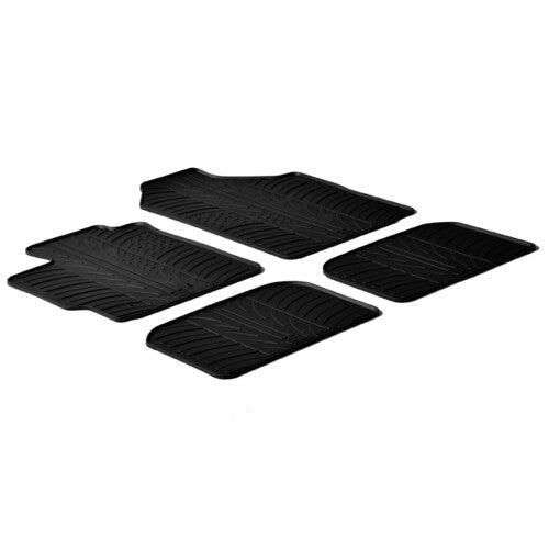 Alfombrillas de goma Toyota Urban Cruiser 05/09>09/14 Yaris 3p 01/06>09/11 24386