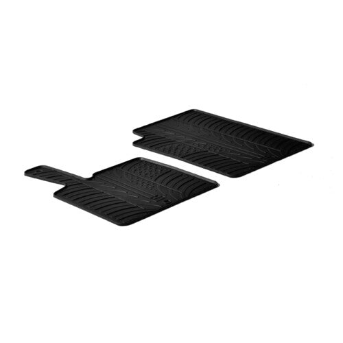 Gummimatten-Set Smart Fortwo (03/00>10/14) Smart Fortwo Cabrio (01/07>11/15) 24400