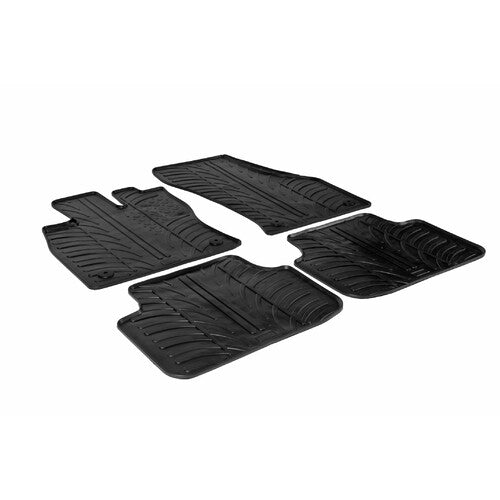 Tappetini gomma Skoda Octavia 5p 03/13>05/20 no automatico Wagon 05/13>05/20 24424