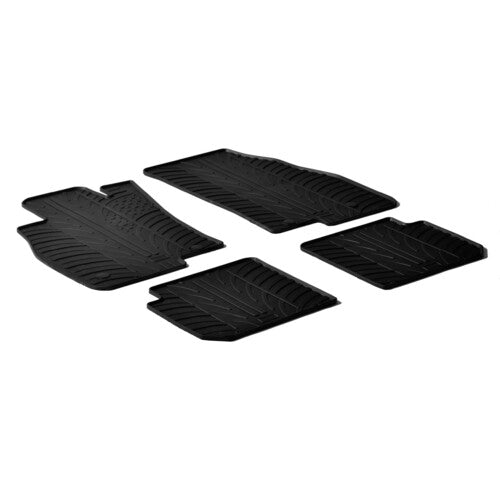 Juego de alfombrillas de goma personalizadas para faros delanteros - Alfa Romeo Mito (09/08>04/19) 24463