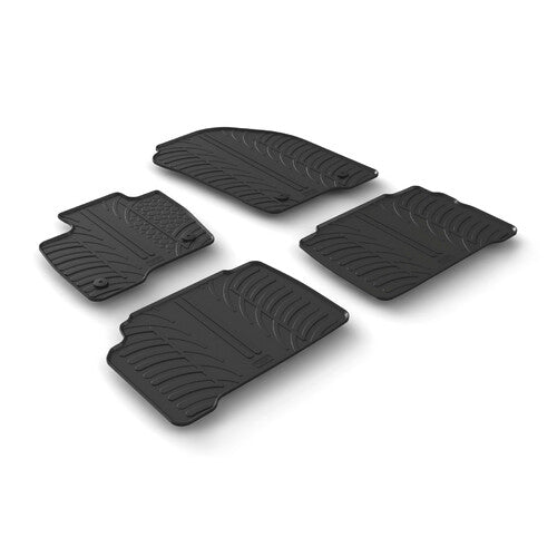 Juego de alfombrillas de goma personalizadas para Ford Galaxy (10/15>) 24484