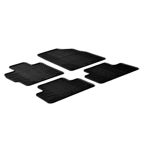 Juego de alfombrillas de goma personalizadas para Mazda CX-5 (06/17>) 24509