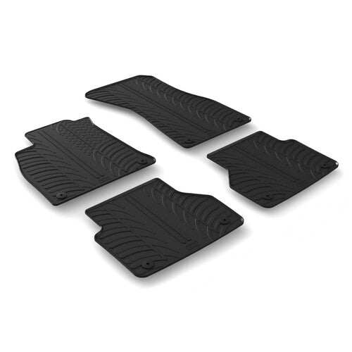 Tappetini gomma Audi A6 4p 07/18> Audi A6 Avant 08/18> Audi A7 Sportback 04/18>