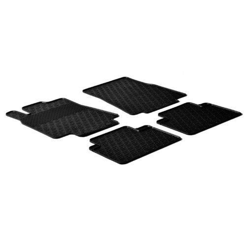Tappetini gomma Mercedes A 3p 09/04>12/10 Mercedes A 5p 09/04>09/12 24560