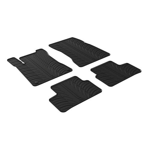 Tappetini gomma Mercedes A 5p 06/18> Mercedes B 02/19> Mercedes GLA 04/20> 24568