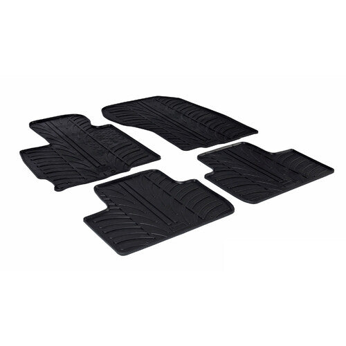 Juego de alfombrillas de goma Citroën C4 Aircross (04/12>12/17) Mitsubishi ASX (07/10>12/12) 24609