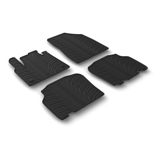 Lampa Set tappeti su misura in gomma - compatibile per Mercedes Citan Tourer (11/21>) - Renault Kangoo 5p (06/21>) - Mercedes eCitan (12/23>) - Mercedes EQT (12/23>) 24655