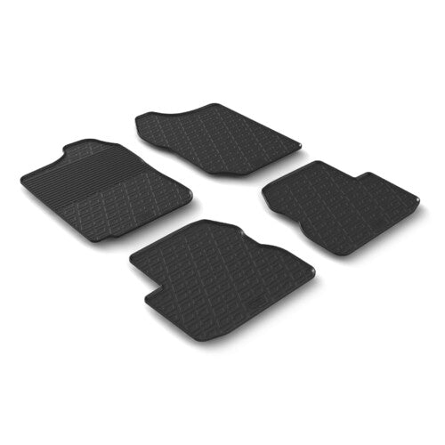 Juego de alfombrillas de goma personalizadas - compatible con Suzuki Jimny 3p (01/98>10/18) manual 24675