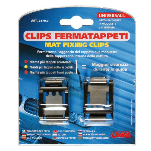 Lampa Clips sujetamoquetas 24799
