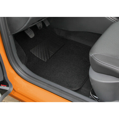 Lampa Cosmo, serie tappeti in moquette universali, 4 pz - Nero