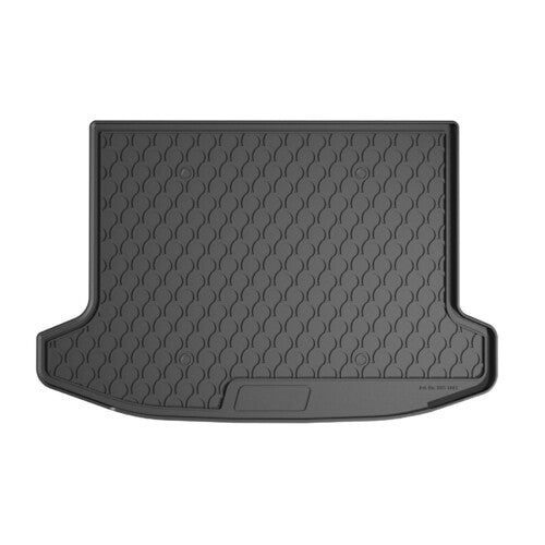 Revestimiento de maletero de caucho sintético a medida - compatible con Kia Sportage (12/21>) maletero alto, híbrido, con subwoofer 25355